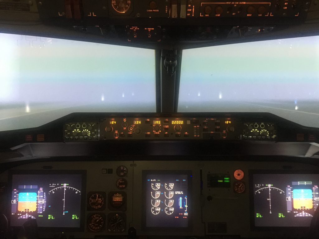 Simulator EPST Transavia oefenen